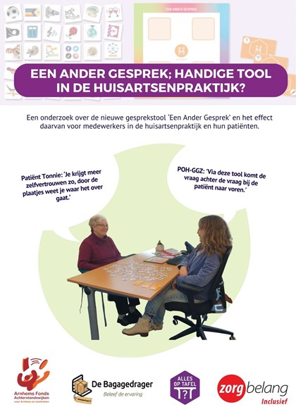 Flyer Onderzoek Positieve Gezondheid