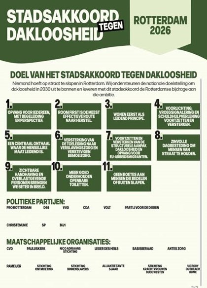 Stadsakkoord Dakloosheid