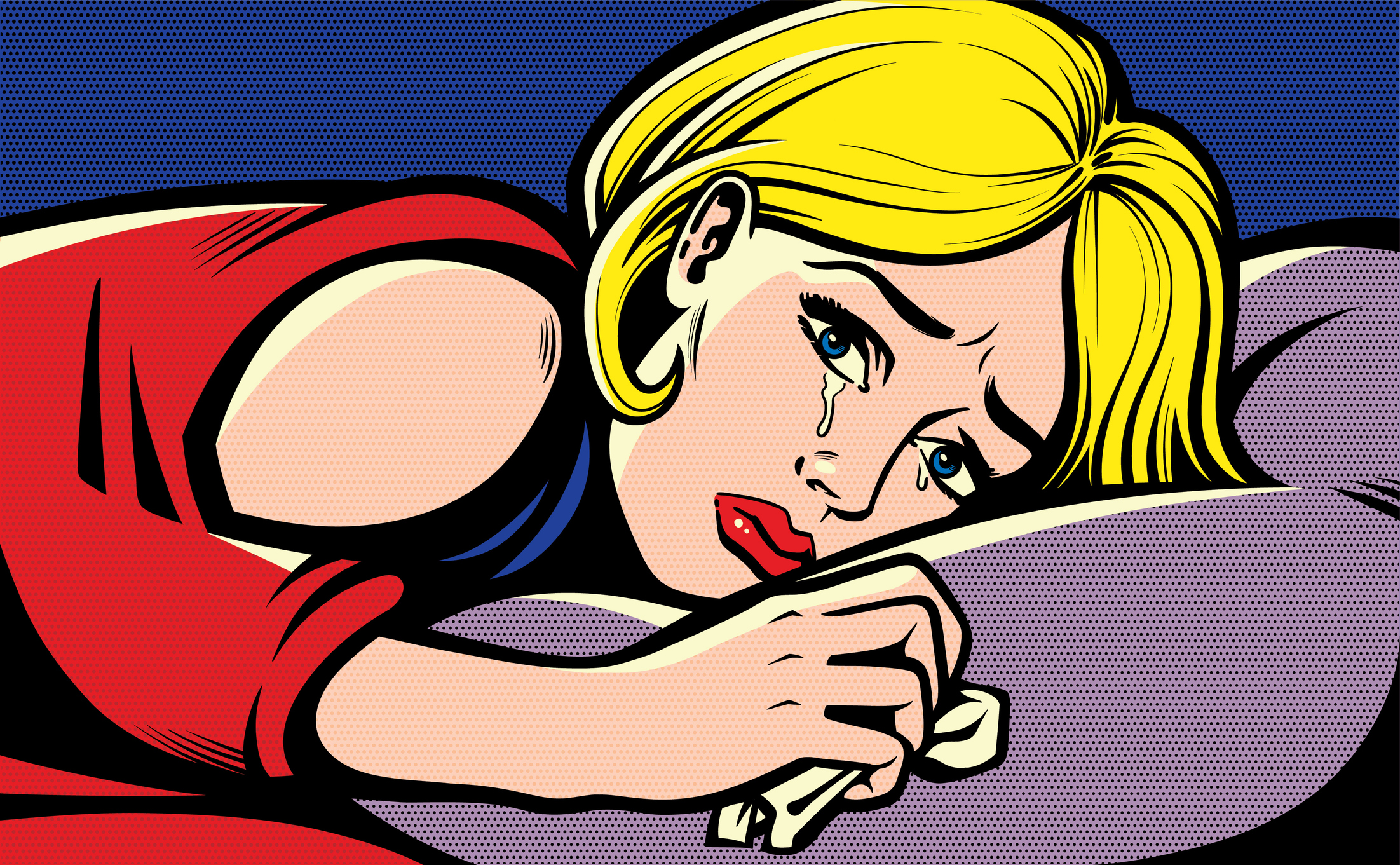 Artikel 2 Verdrietige Vrouw